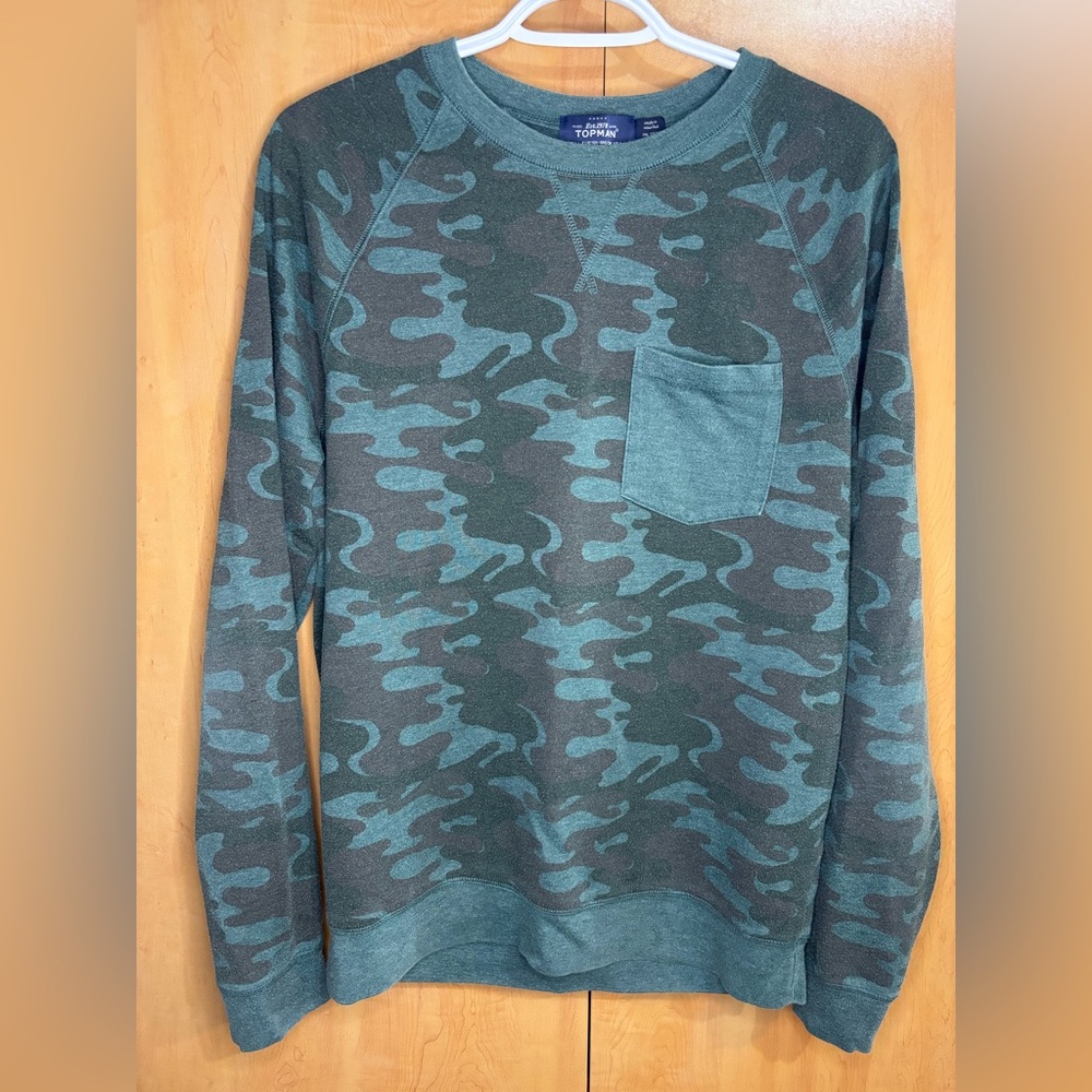 Men’s shirt, long sleeves, Size large, TopMan